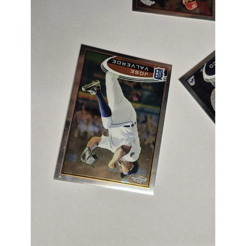 2012 Topps Chrome Baseball Card Lot Ryan Zimmerman Jordan Pacheco Jose Valverde